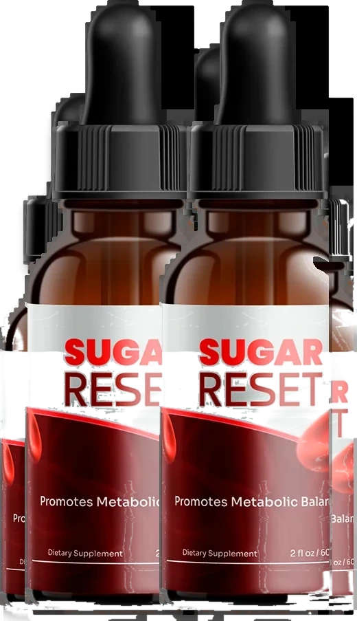 SugarReset, 6-bottle supply of liquid drops
